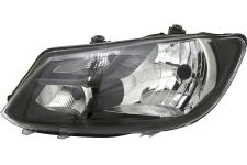 Faro delantero Volkswagen Caddy 2010-2015 optica simple / detalle negro / izquierdo