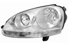 Faro delantero Volkswagen Jetta 2005-2011 base cromada / izquierdo