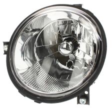 Faro delantero Volkswagen Lupo 1998-2005 base cromada / izquierdo