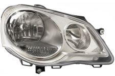 Faro delantero Volkswagen Polo 2005-2009 base cromada / derecho