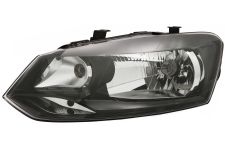 Faro delantero Volkswagen Polo 2009-2014 optica simple / modelo trendline / izquierdo