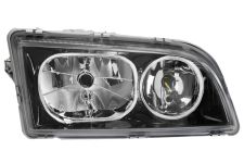 Faro delantero Volvo S40 2003-2004 base negra / derecho