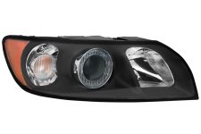 Faro delantero Volvo S40 2004-2007 base negra / derecho