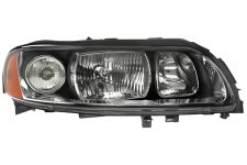 Faro delantero Volvo S60 2005-2010 base negra / con motor / derecho
