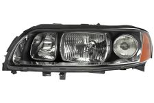 Faro delantero Volvo S60 2005-2010 base negra / con motor / izquierdo