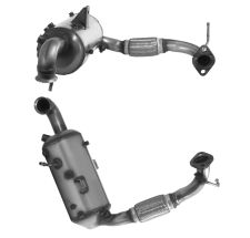Filtro de particulas Ford Tourneo Courier 1.5tdci euro 5 (catalizador+dpf) dpf (2014-2015)