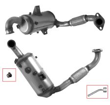 Filtro de particulas Ford Transit Connect 1.6tdci (catalizador+dpf) dpf (2014-2014)