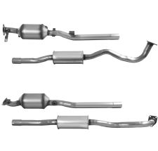 Filtro de particulas Mitsubishi Outlander 2.2di-d mot.4n14 euro 5 (con silencioso) (2º dpf) dpf (2010-2012)