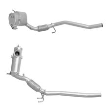 Filtro de particulas Volkswagen Jetta 2.0tdi mot.cffb/ cfhc (catalizador+dpf) dpf (2011-2017)