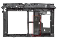 Frente interno Peugeot 2008 2012-2016 delantero