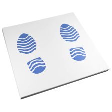 Funda posapiés anónima en papel