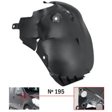 Guardabarros Renault Clio 2005-2009 modelo 195 / parte trasera / delantero derecho