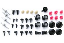 Juego fijaciones paragolpes Renault Kangoo 2013-2021 trasero / completo