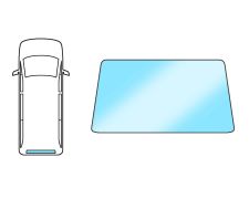 Luneta Hyundai H1 2008-2017 trasera / termica / verde
