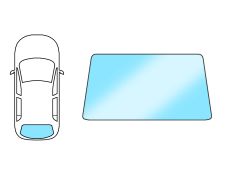 Luneta Opel Astra f 1991-1994 4 puertas / trasera / termica / incoloro