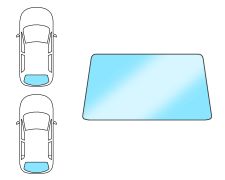 Luneta Suzuki Swift 2005-2007 3/5 puertas / trasera / termica / verde