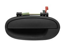 Maneta de puerta exterior Chevrolet Matiz 2005-2008 negra / trasera derecha