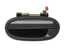 Maneta de puerta exterior Chevrolet Matiz 2008-2010 negra lisa / trasera izquierda