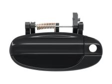 Maneta de puerta exterior Daewoo Kalos 2002-2005 sedan negra lisa / con agujero llave / delantera izquierda