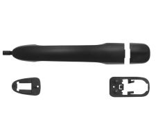 Maneta de puerta exterior Fiat Bravo 2007-2014 negra / trasera izquierda