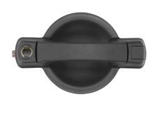 Maneta de puerta exterior Fiat Doblo 2001-2006 negra / con agujero llave / lateral izquierda