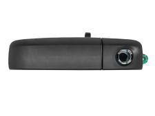 Maneta de puerta exterior Fiat Panda 2003-2012 negra / con agujero llave / delantera izquierda