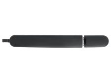 Maneta de puerta exterior Ford Fiesta 2002-2006 negra lisa / trasera izquierda
