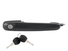 Maneta de puerta exterior Ford Galaxy 2000-2006 negra / con llave / delantera derecha