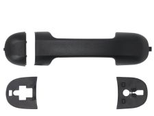 Maneta de puerta exterior Ford Transit Connect 2006-2009 negra / lateral izquierda