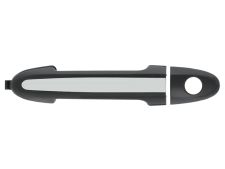 Maneta de puerta exterior Hyundai Santa Fe 2006-2009 imprimada / inserto cromado / con agujero llave / delantera izquierda