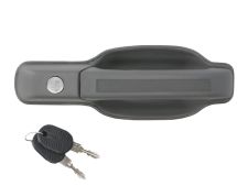 Maneta de puerta exterior Iveco Daily 1990-1999 gris / con llaves / delantera derecha