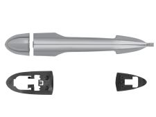 Maneta de puerta exterior Lancia Ypsilon 2020-2024 cromada satinada / delantera derecha