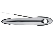 Maneta de puerta exterior Mini One 2004-2007 cromada / con agujero llave / delantera izquierda