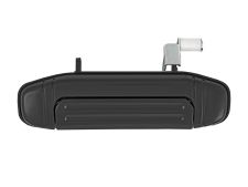 Maneta de puerta exterior Mitsubishi Pajero 1991-1997 negra lisa / trasera izquierda
