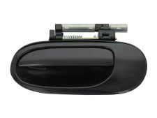 Maneta de puerta exterior Nissan Almera 2000-2003 negra lisa / trasera izquierda