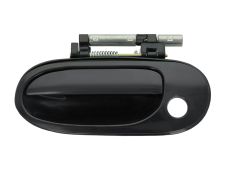 Maneta de puerta exterior Nissan Almera 2003-2007 negra lisa / con agujero llave / delantera izquierda