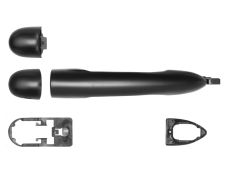 Maneta de puerta exterior Nissan Primera 2002-2008 negra / trasera derecha