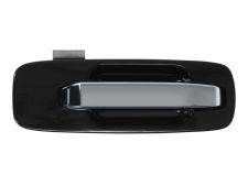 Maneta de puerta exterior Nissan X-Trail 2004-2007 negra / manilla cromada / trasera derecha