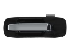 Maneta de puerta exterior Nissan X-Trail 2004-2007 negra / manilla cromada / trasera izquierda