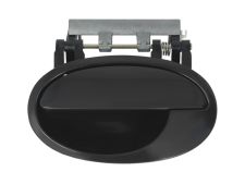 Maneta de puerta exterior Opel Corsa c 2000-2003 negra lisa / trasera izquierda