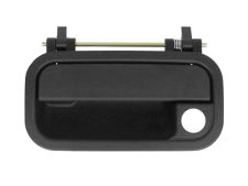 Maneta de puerta exterior Opel Vectra a 1988-1992 negra / con agujero llave / delantera izquierda