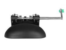 Maneta de puerta exterior Peugeot 206 1998-2008 negra / delantera izquierda