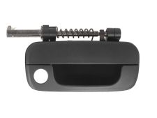 Maneta de puerta exterior Peugeot 406 1995-1999 negra / con agujero llave / delantera derecha