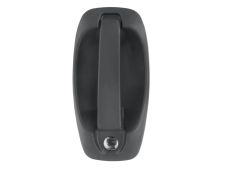 Maneta de puerta exterior Peugeot Bipper 2008-2016 negra / con agujero llave / 2 puertas traseras