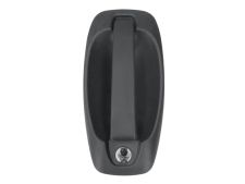 Maneta de puerta exterior Peugeot Bipper 2008-2016 negra / con agujero llave / delantera derecha