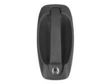 Maneta de puerta exterior Peugeot Bipper 2008-2016 negra / con agujero llave / delantera izquierda