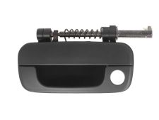 Maneta de puerta exterior Peugeot Partner 2003-2008 negra / con agujero llave / 1 porton trasero