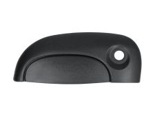 Maneta de puerta exterior Renault Kangoo 1998-2003 negra / con agujero llave / delantera izquierda
