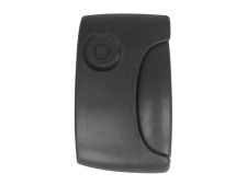 Maneta de puerta exterior Renault Kangoo 1998-2003 negra / lateral derecha
