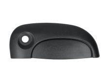 Maneta de puerta exterior Renault Kangoo 2003-2007 negra / con agujero llave / delantera derecha